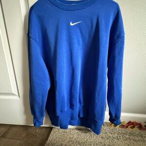 Nike Blue Crewneck Sweatshirt